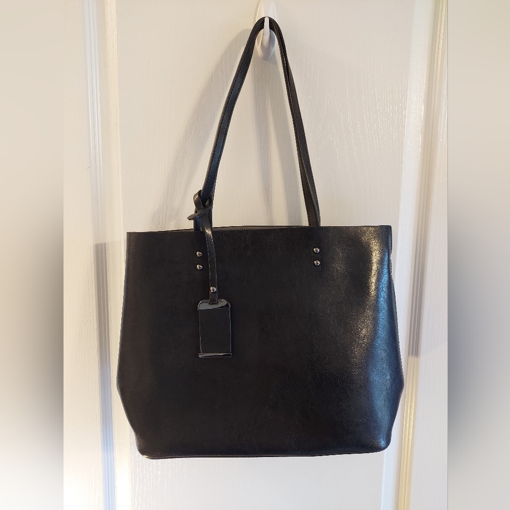 NEW Black Leather Purse